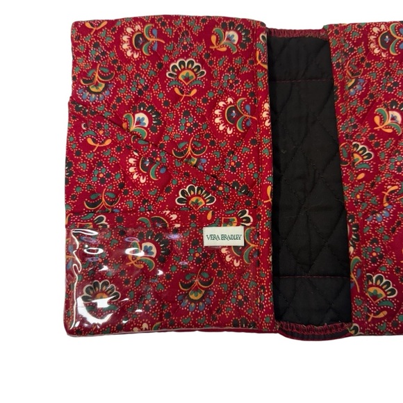 Vera Bradley Red and Green Patterned Wallet - Picture 4 of 9